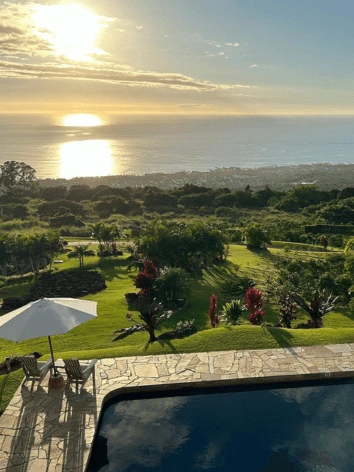 Holualoa Inn ocean view